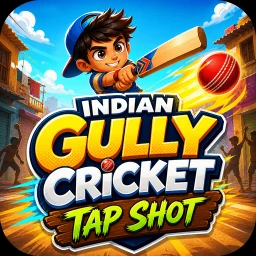 أيقونة Indian Gully Cricket Tap Shot
